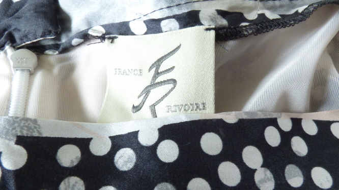Jupe mi-longue fluide T52 neuve "France Rivoire" Comme neuf - Vue 3 - 